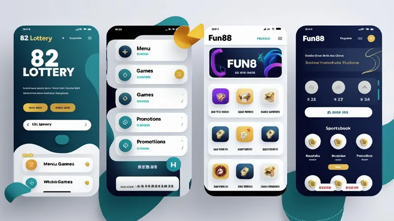 Screenshot comparison showing the different design approaches of both platforms