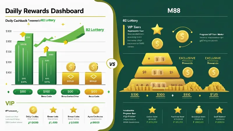 Reward system dashboard showing cashback and bonus structures