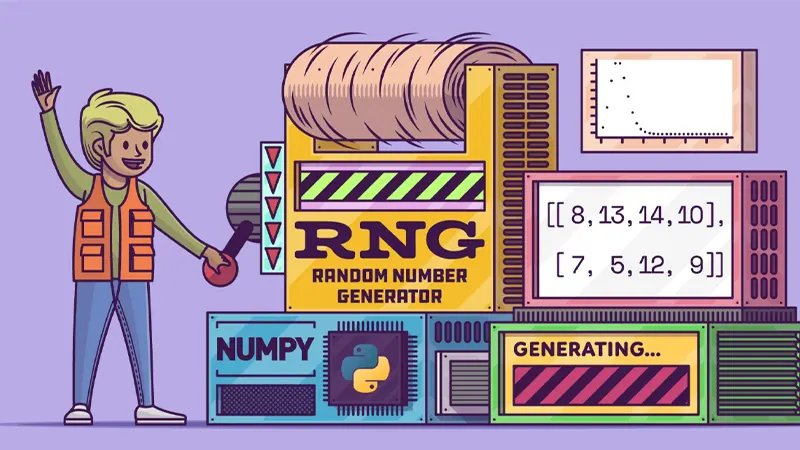 Step-by-step diagram showing how RNG determines slot game outcomes