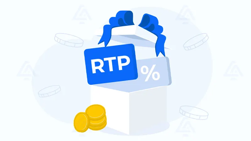 RTP calculation example demonstrating how return percentages work over time