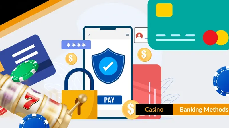 Various secure payment options including credit cards, e-wallets, and cryptocurrency
