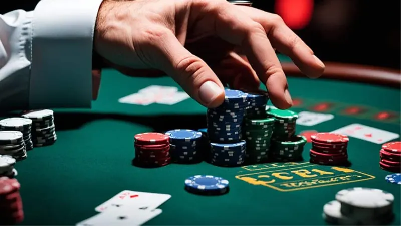Pie charts showing betting distribution patterns of winning versus losing baccarat players over extended periods